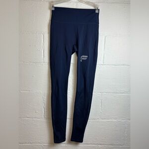 Fabletics Woman’s Blue Casual Full Length Activewear Running Workout Leggings